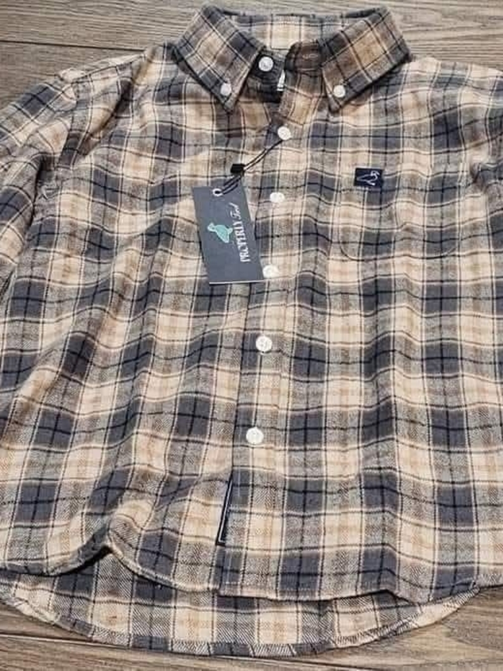 New properly tied Ranch Flannel Jasper  thick and heavy